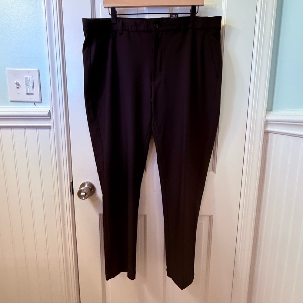 Greg Norman Collection Black Travel/Golf Pants Timeless Elegance